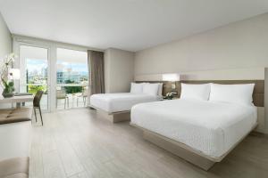 Postel nebo postele na pokoji v ubytování AC Hotel by Marriott San Juan Condado
