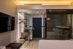 Koupelna v ubytování AC Hotel Queretaro Antea