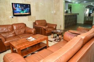 Istumisnurk majutusasutuses Choice Gate Hotel-Business Double