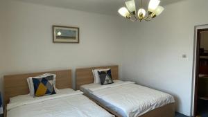 Posteľ alebo postele v izbe v ubytovaní Cosy Country House U Faflika with Sauna and 2 bathrooms