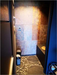 Un baño de Chalet with panoramic views of the mountains of the Oberland and Lake Thun