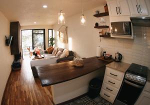 Η κουζίνα ή μικρή κουζίνα στο Casa Madera 2A
