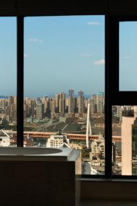 Splošen razgled na mesto Chongqing oz. razgled na mesto, ki ga ponuja hotel