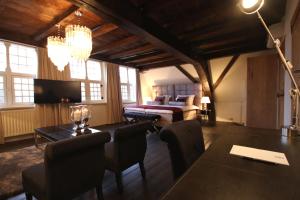 Ruang duduk di Boutique Hotel Steenhof Suites - Adults Only