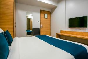 TV a/nebo společenská místnost v ubytování Hotel Concord Galaxy
