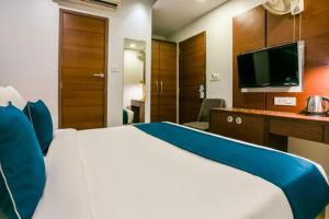 TV a/nebo společenská místnost v ubytování Hotel Concord Galaxy