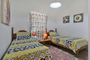 Postel nebo postele na pokoji v ubytování This villa is ideal for families with children