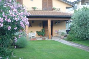 Zahrada ubytování La Via Francigena B&B