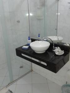 Pousada Recanto do Amanhecer tesisinde bir banyo