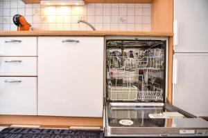 Cucina o angolo cottura di Casa Melide Seeblick