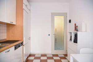 Cucina o angolo cottura di Casa Melide Seeblick