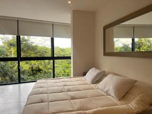 Χώρος καθιστικού στο Penthouse Elementos Cozumel Torre Infinito +18 φωτογραφίες