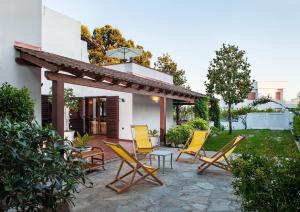 Zahrada ubytování B&B Canneto Beach