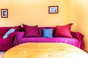 Posedenie v ubytovaní Apartment near the beach, big terrace with nice sea views, wifi and parking