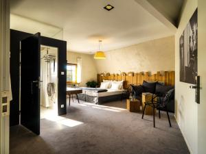 Posezení v ubytování HOT_elarnia Hotel & Spa