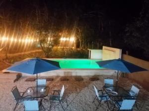 Bazén v ubytování BACALAR INN Hotel nebo v jeho okolí