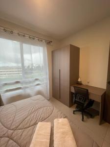 Postel nebo postele na pokoji v ubytování TheWayHomeA34