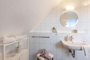 Koupelna v ubytování Ferienhaus Rose + 10 fotografií