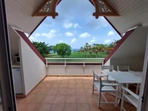 מרפסת או טרסה ב-Exceptionnel T3 Vue Mer Village Vacances Sainte Luce
