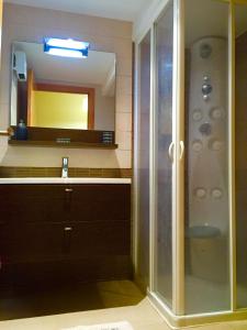 Koupelna v ubytování Apartament Escaladei