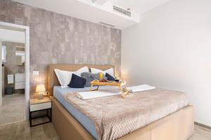Ένα ή περισσότερα κρεβάτια σε δωμάτιο στο Casa Luma