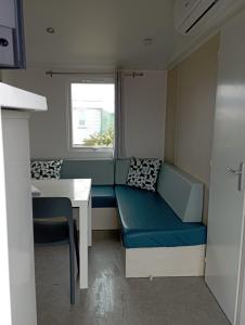 Posedenie v ubytovaní Location mobil-home bord de plage