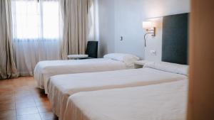 Postel nebo postele na pokoji v ubytování Hotel Bahia Sur