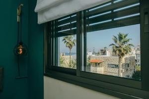 Balkón nebo terasa v ubytování Domus Bat Galim Hotel