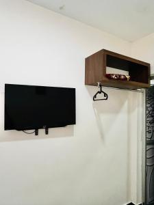 TV a/nebo společenská místnost v ubytování DS Hotel