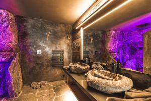 Spa- og/eller wellnessfaciliteter på Naturchalet Kirchwies - Adults Only