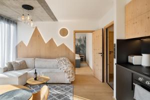 Kuchyňa alebo kuchynka v ubytovaní Panorama Lofts Pec