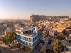 Vista general de Jodhpur o vista desde el hostal