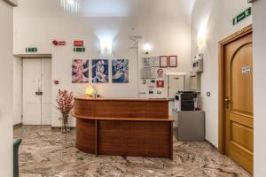 Kuchyň nebo kuchyňský kout v ubytování Hotel Katty