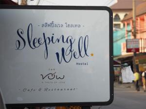 Majutusasutuses Sleeping Well Chiangkhong olev sertifikaat, autasu, silt või muu dokument