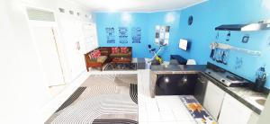 Кухня или мини-кухня в Ciwidey Homestay
