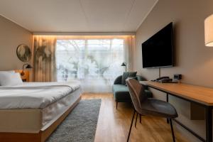 TV a/nebo společenská místnost v ubytování Hyatt Place Gothenburg Central