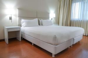 Cama ou camas em um quarto em NH Mendoza Cordillera