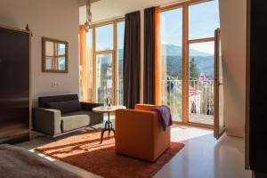 Un lugar para sentarse en Nala Individuellhotel