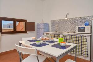 Kuchyň nebo kuchyňský kout v ubytování Residence Favignana