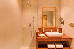 Lemon Tree Resort, Thimphu, Bhutan的一间浴室