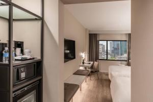 Posezení v ubytování AC Hotel by Marriott Fort Worth Downtown
