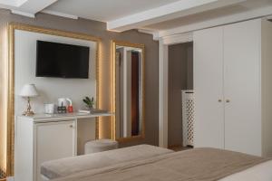 Postel nebo postele na pokoji v ubytování Hotel Montecarlo