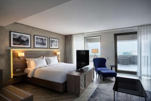 Postel nebo postele na pokoji v ubytování Radisson Hotel Baku