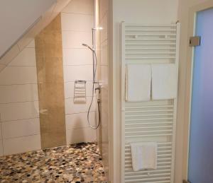 Koupelna v ubytování Hotel Rössle