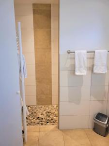 Koupelna v ubytování Hotel Rössle