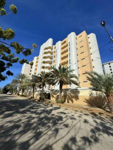 Bygningen som lejligheden ligger i