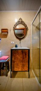 Ένα μπάνιο στο Rancho Acácia São Roque