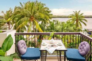 Balkón nebo terasa v ubytování Phuoc Dat Riverside Homestay Hoi An