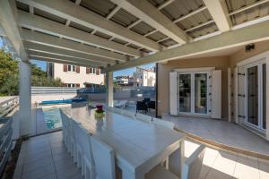Basen w obiekcie 8-bedroom Villa Bianca with Sea View and Pool Table lub w pobliżu