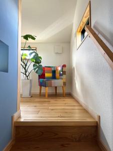 Posezení v ubytování ワンちゃんと泊まれるコテージ　西野納屋